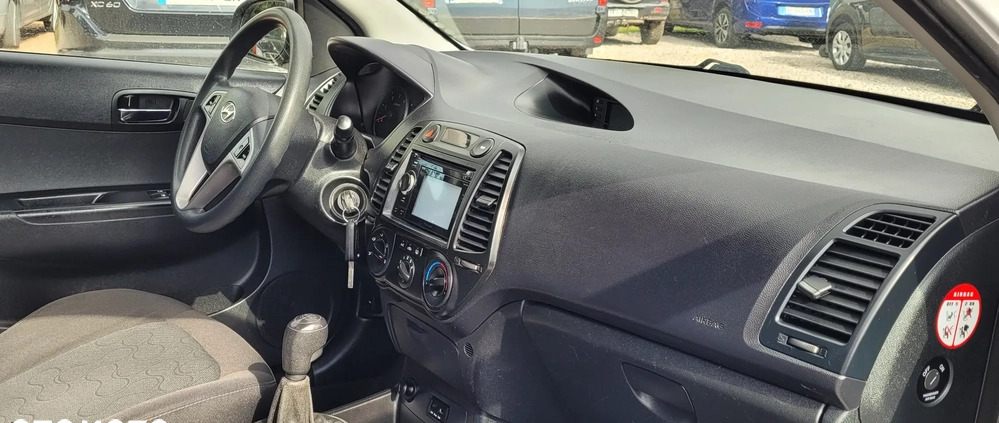 Hyundai i20 cena 9700 przebieg: 137000, rok produkcji 2010 z Kielce małe 191